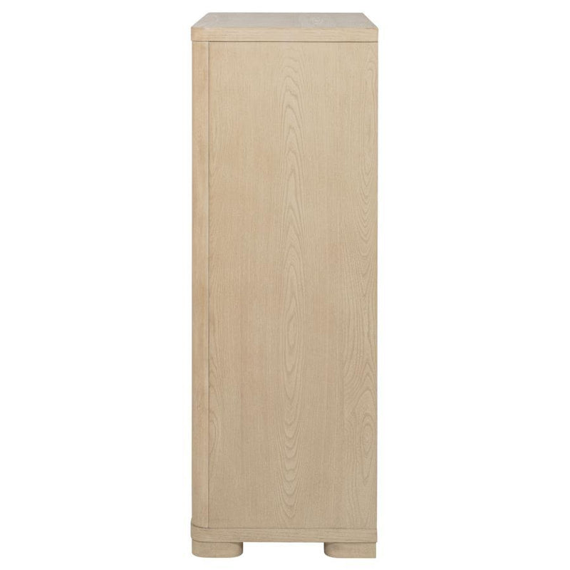 Ladera - 5-Drawer Bedroom Chest Of Drawers - Light Elm