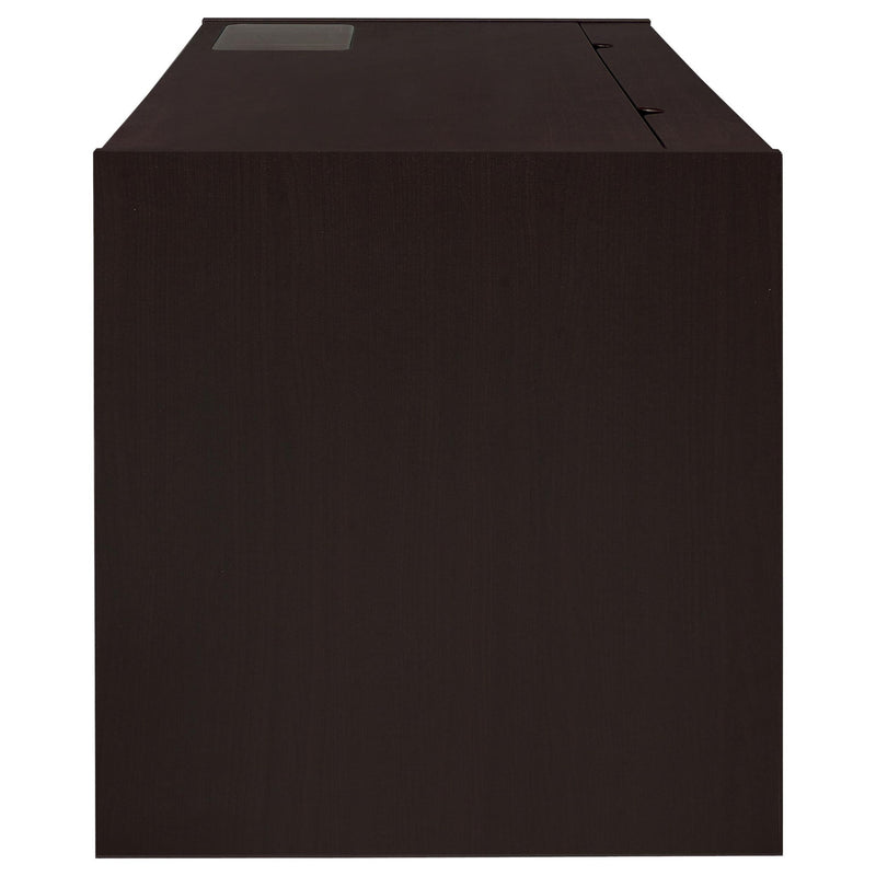 Halston 60-inch 3-drawer Office Computer Desk Cappuccino