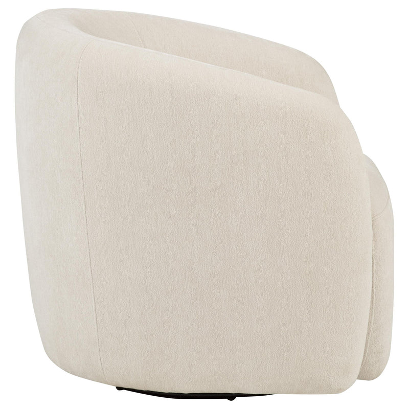 Stanley - Swivel Accent Chair - Beige
