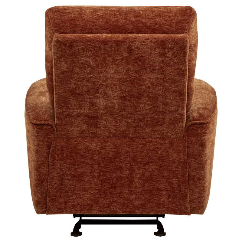 Navarro - Chenille Upholstered Glider Recliner