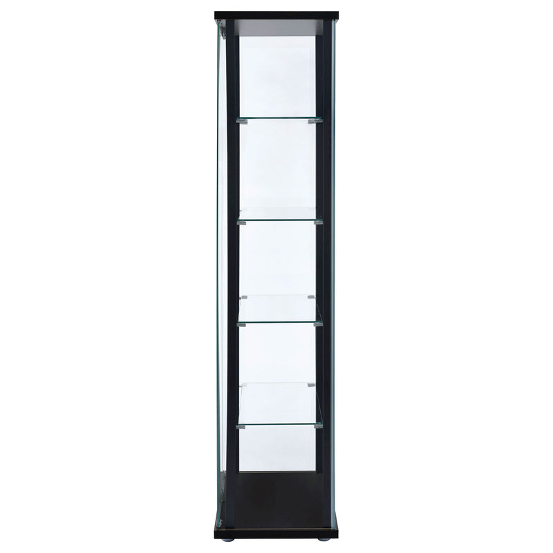 Hyacinth - 4 Shelf Curio Cabinet