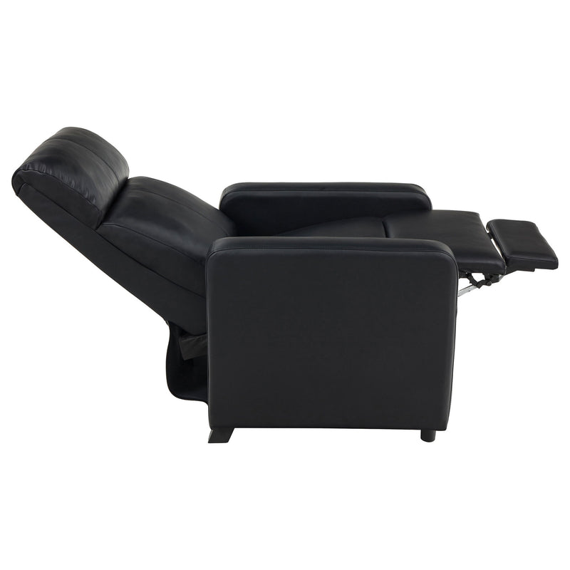 Warren - 3 Seater Reclining Home Theater - Black