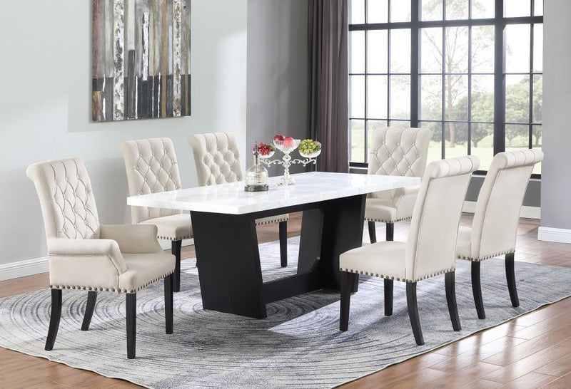 Alana - Upholstered Dining Arm Chair