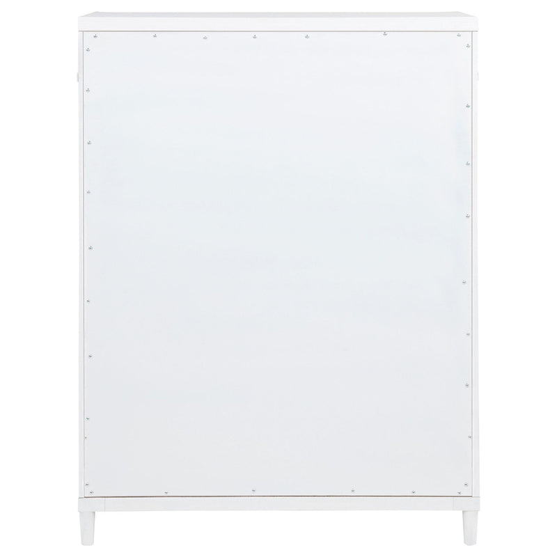 Gracemont 5-drawer Bedroom Chest of Drawers White