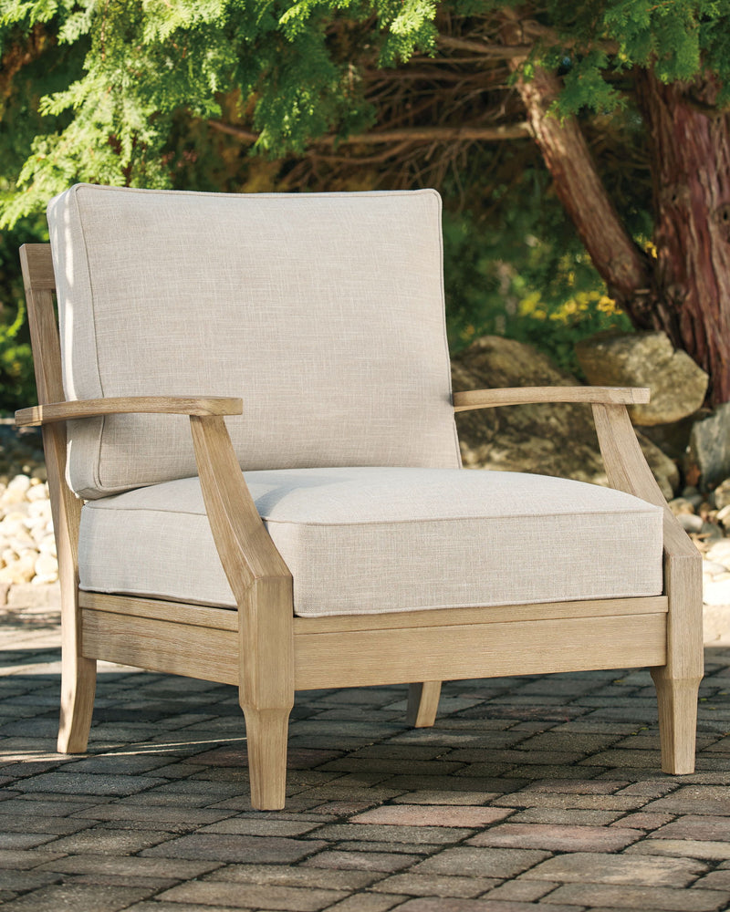 Clare View - Lounge Chair w/Cushion  - Beige