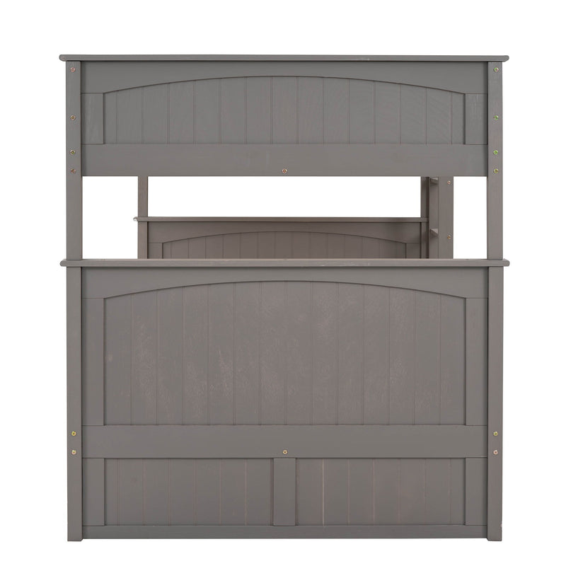 Bunk Bed With Twin Size Trundle, Guardrails