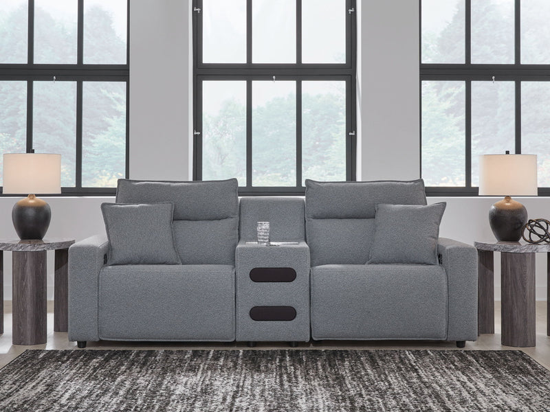 ModMax II - Salt And Pepper - Reclining Sectional