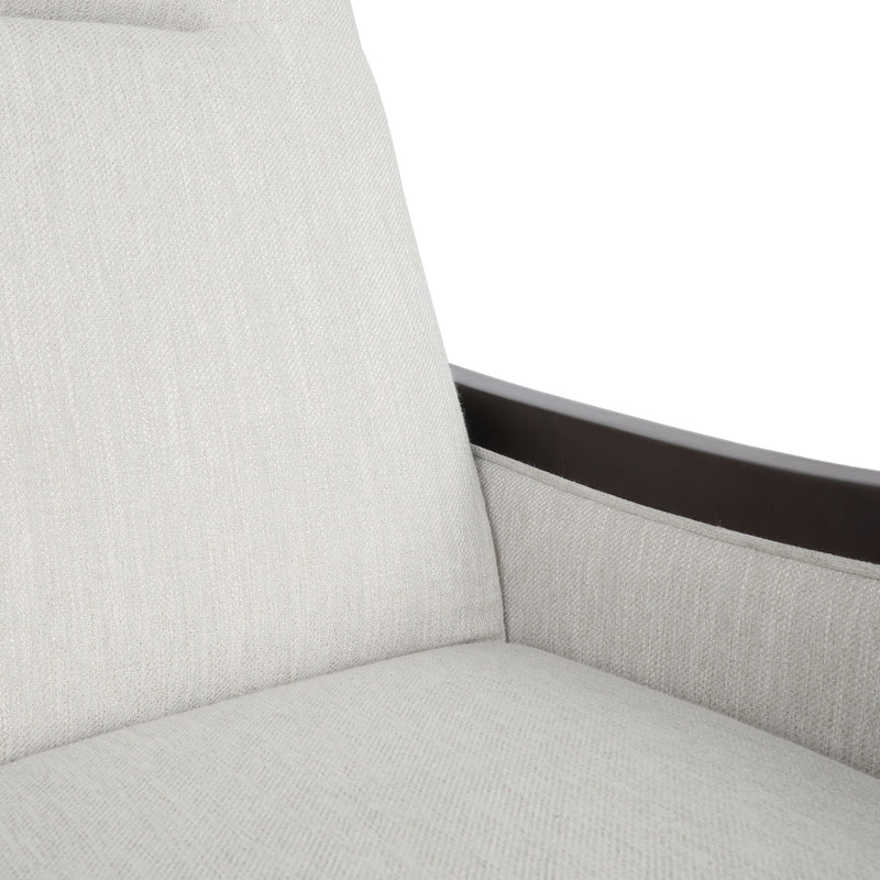 Drury - Contemporary Fabric Upholstered Pushback Recliner