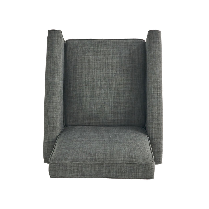 Upholstered Push Back Recliner Chair For Living Room