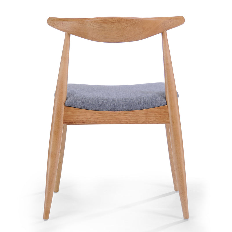 Elegant Dining Chairs With Ergonomic Backrest & Comfort Cushions (Set of 2)