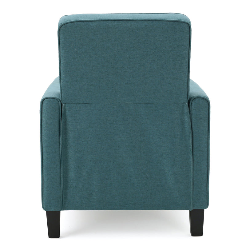 Upholstered Push Back Recliner Chair For Living Room