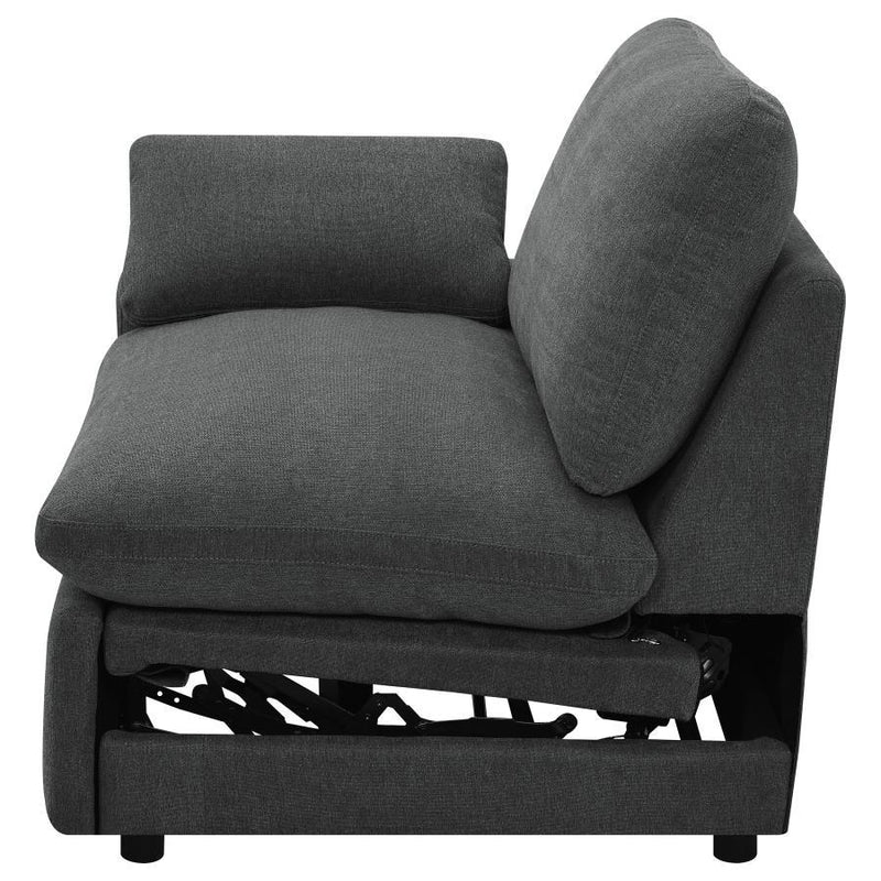 Collins - Modular LAF Power Recliner - Dark Gray