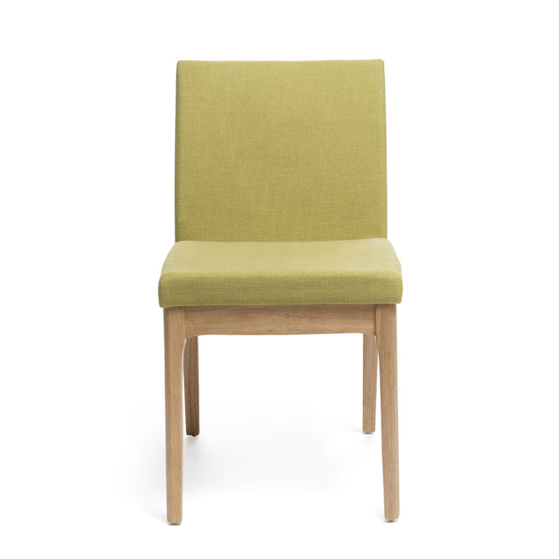 Contemporary Fabric Comfort Dining Chairs (Set of 2)