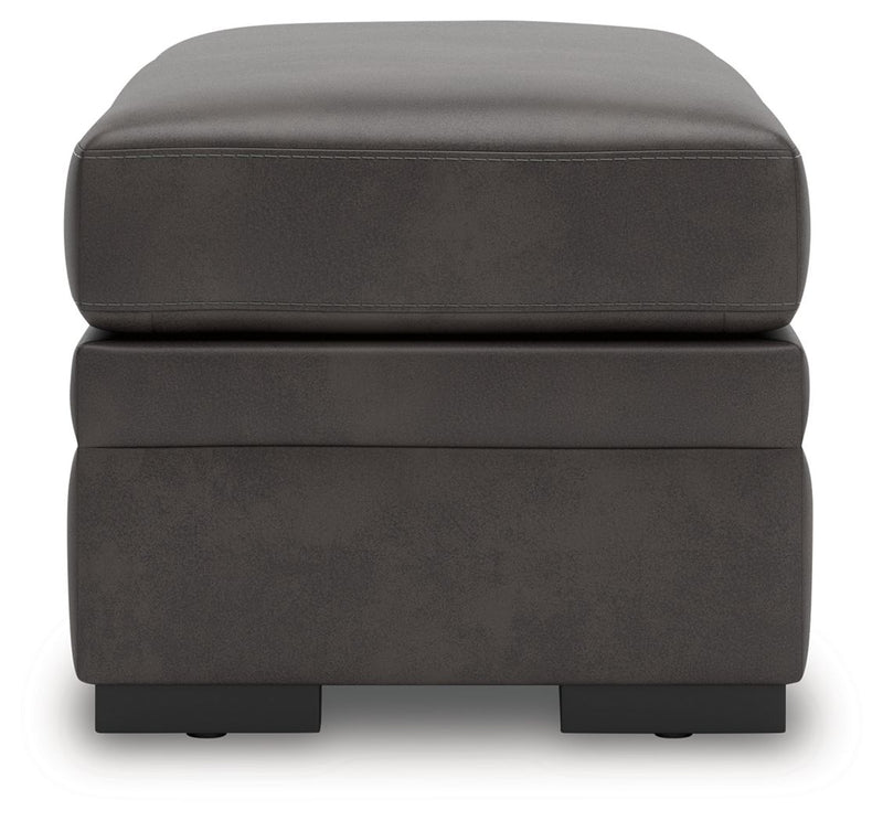 Lofton-Pike - Oversized Accent Ottoman - Shadow