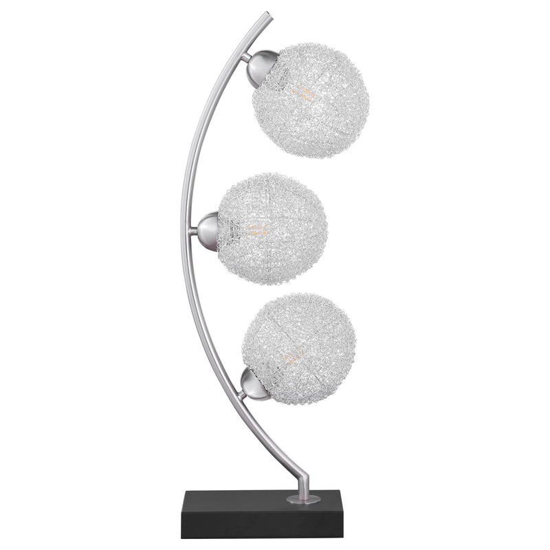 Mcdougal - Spherical Table Lamp With LED Lighting - Black