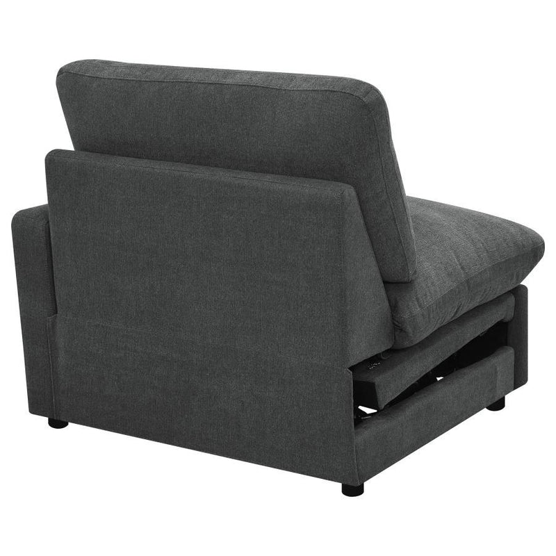 Collins - Modular RAF Power Recliner - Dark Gray