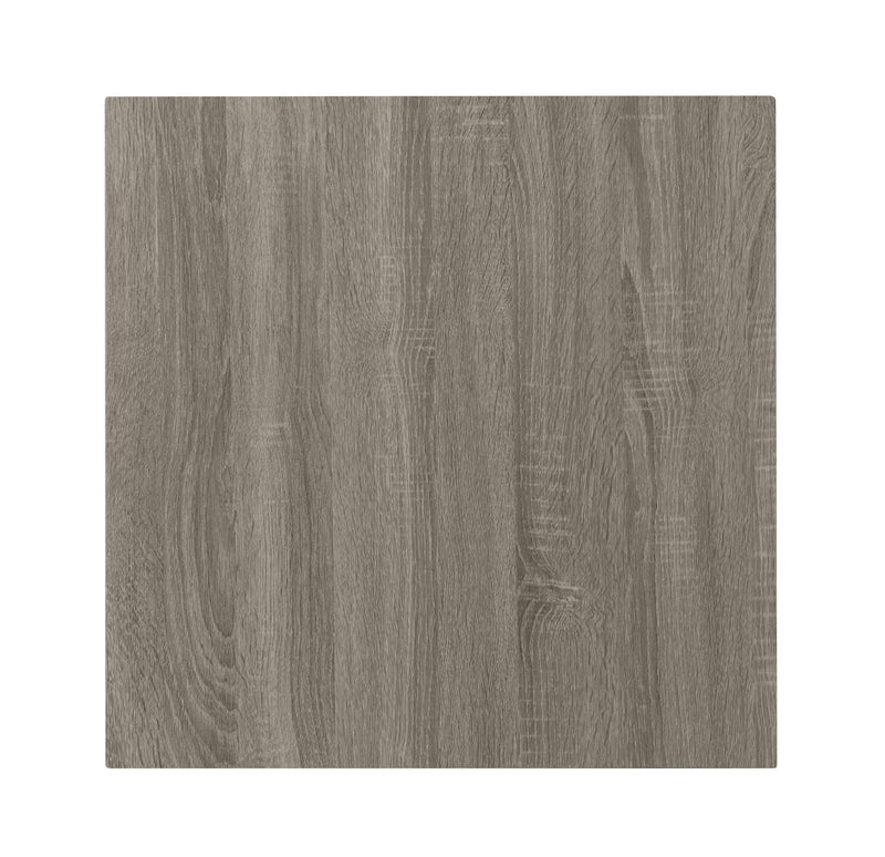 Birdie Square Engineered Wood End Table Sonoma Grey