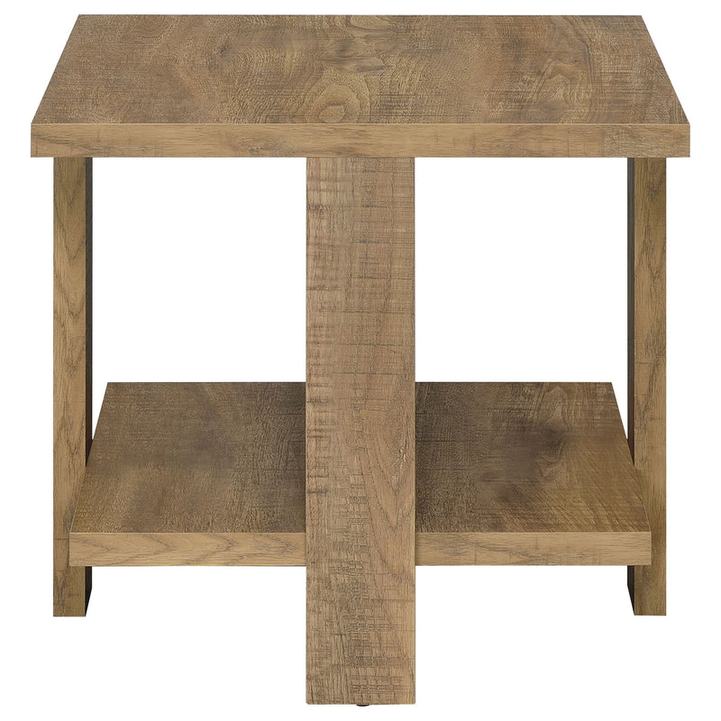 Square End Table - Mango Color