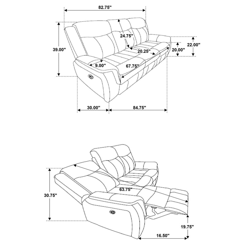 Franklin - Reclining Sofa Set
