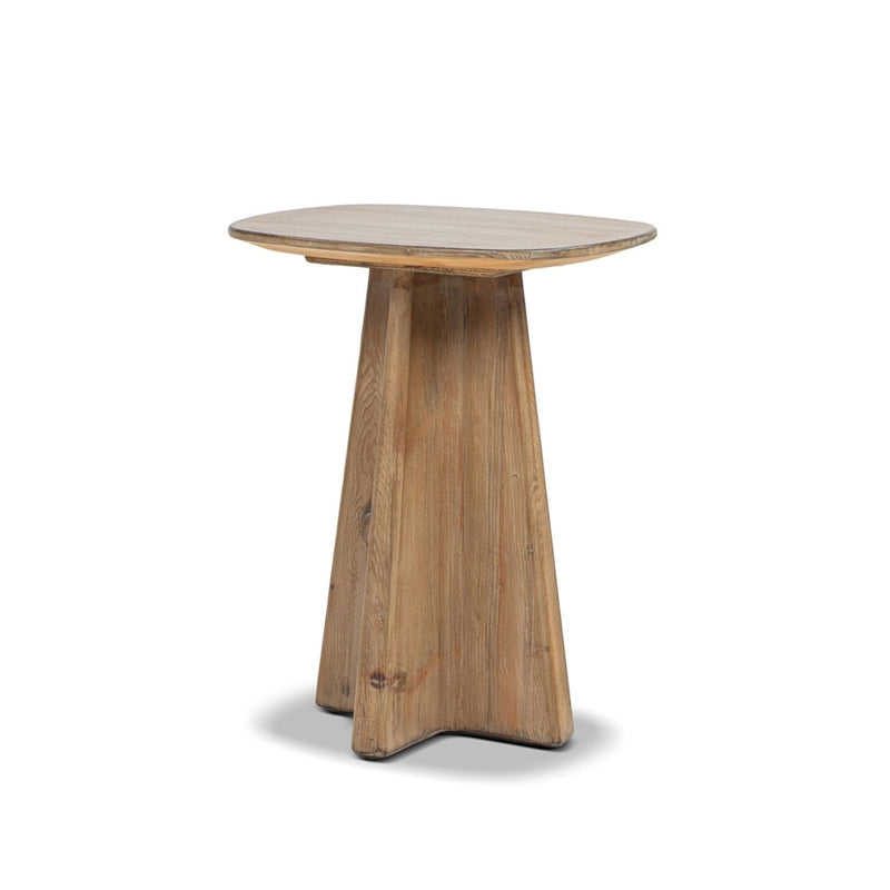 Clarence - Rectangular End Table - Antique Brown