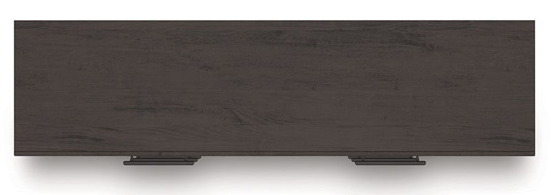 Prendonea - Six Drawer Dresser - Charcoal