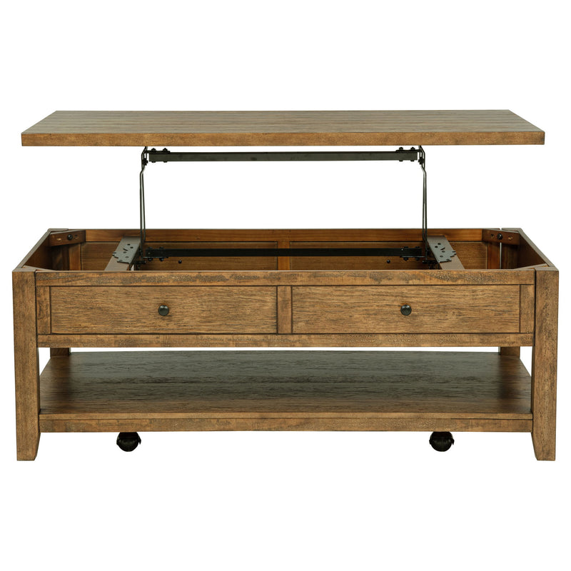 Castleton - Mobile Lift-Top Coffee Table