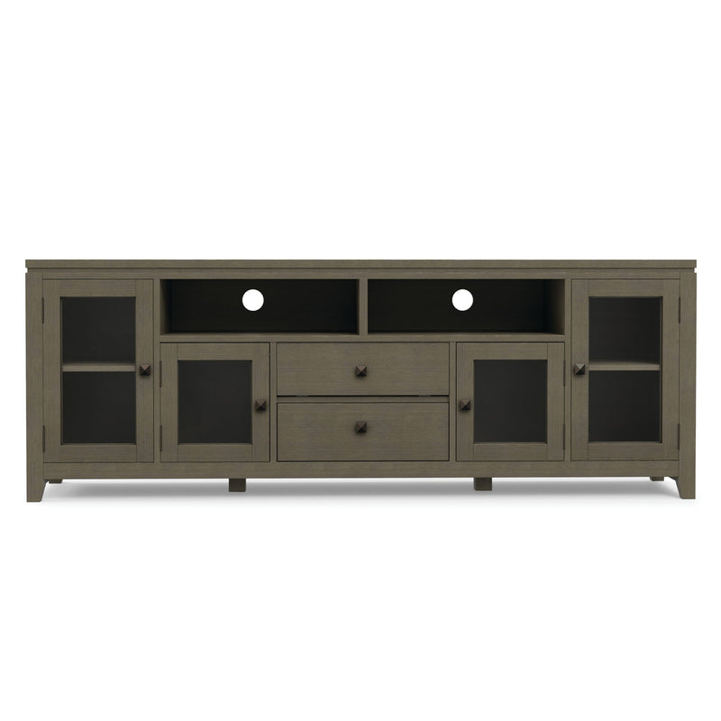 Cosmopolitan - Wide TV Media Stand - Farmhouse Gray