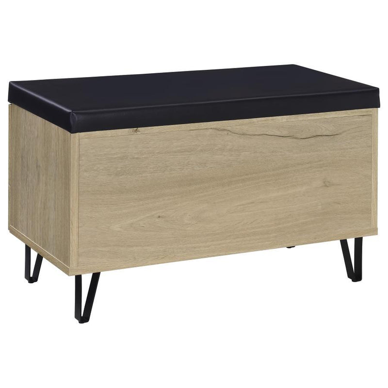 Brixton - 2-Door Padded Entryway Shoe Storage Bench