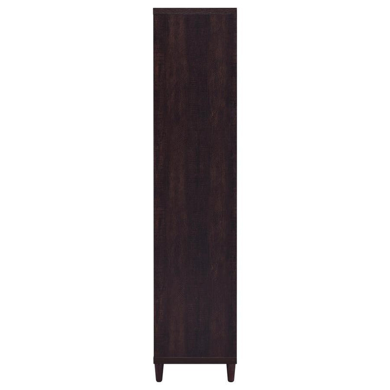 Wadeline - 2 Door Tall Accent Storage Cabinet - Rustic Tobacco