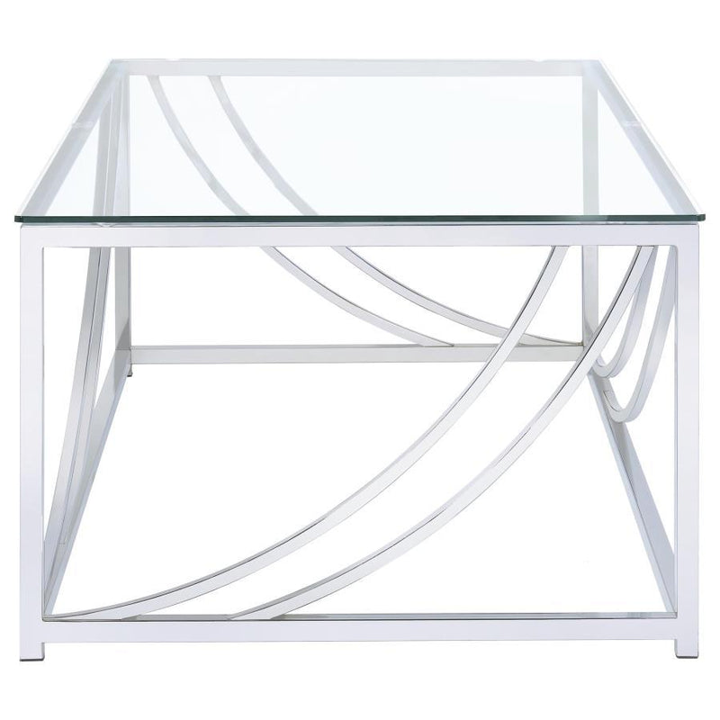 Lille - Glass Top Coffee And End Table Set
