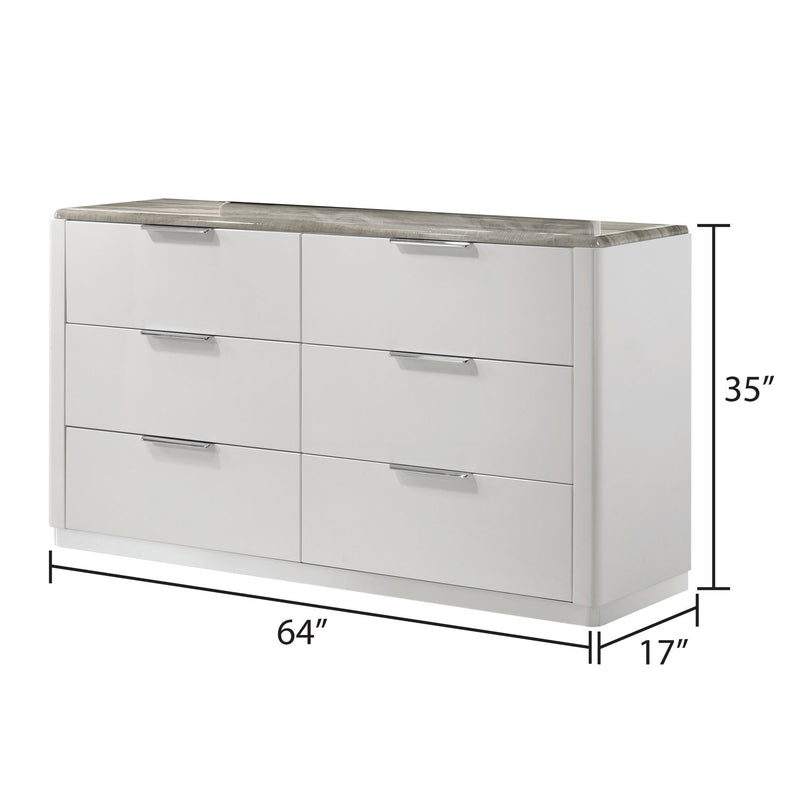 Jazz - Bedroom Set With LED Upholstered Headboard