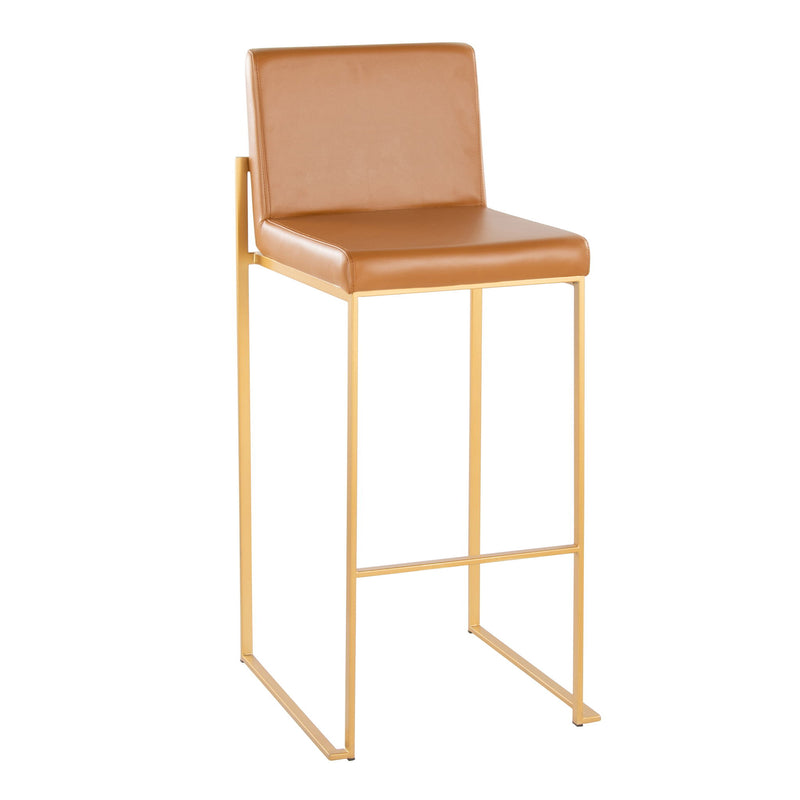 Fuji - Contemporary Design High Back Barstool