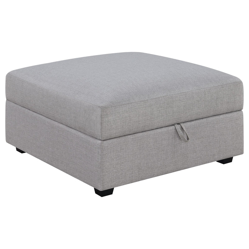 Cambria 4-piece Upholstered Modular Sectional Sofa Grey