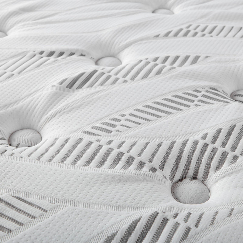 Hayes 11-inch California King Pillow Top Foam Hybrid Mattress