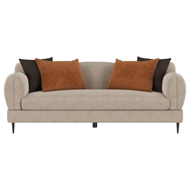 Jade - 2 Piece Chenille Upholstered Sofa Set