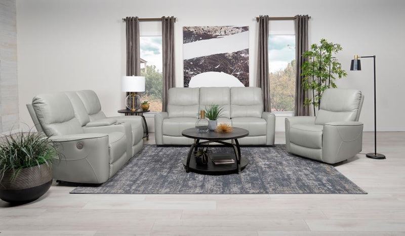 Greenfield - Upholstered Power Reclining Loveseat