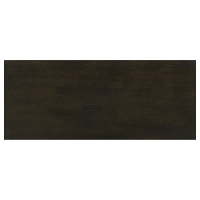 Rachelle 2-shelf Wood Entryway Console Table Deep Merlot