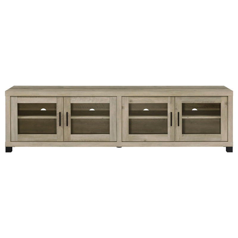 Heron - 4 Door TV Stand With Adjustable Shelving