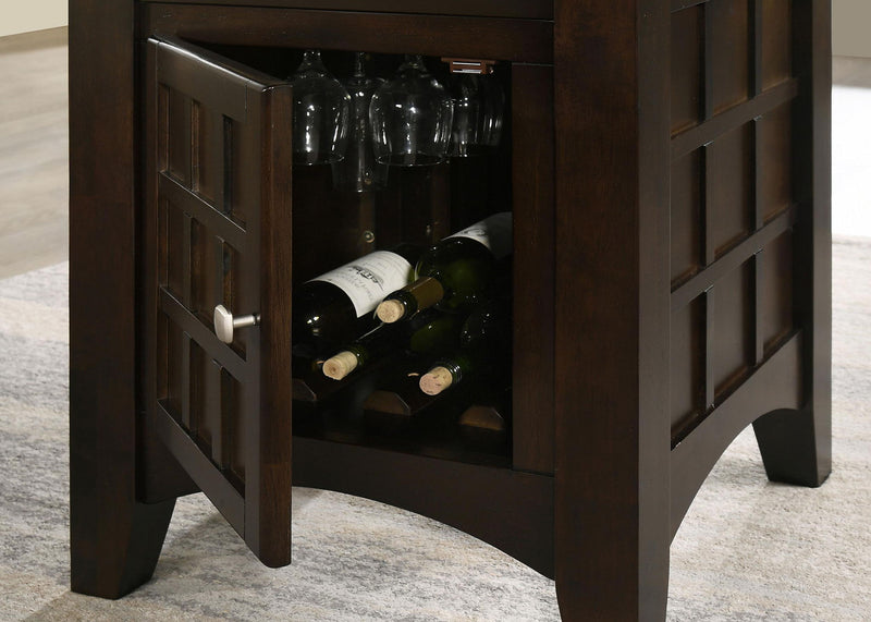 Gabriel 9-piece Square Counter Height Dining Set Cappuccino