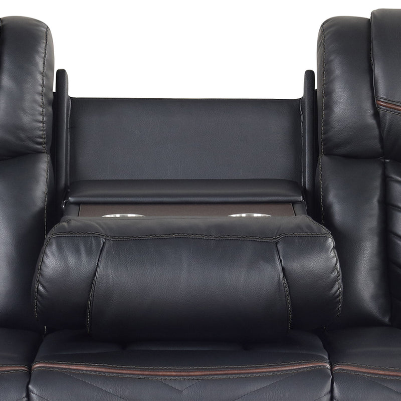 Challenger - LED Power Recliner Sofa