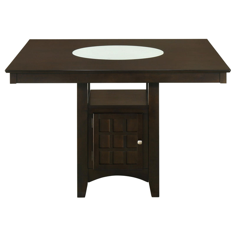Gabriel 9-piece Square Counter Height Dining Set Cappuccino