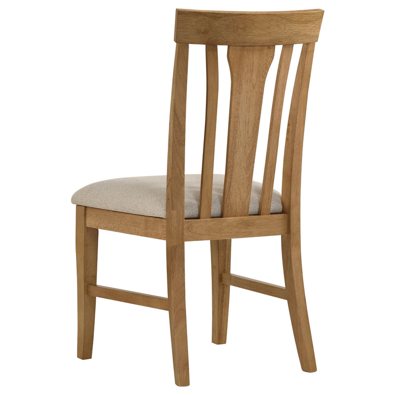 Auburn - 5 Piece Dining Set - Natural / Light Brown
