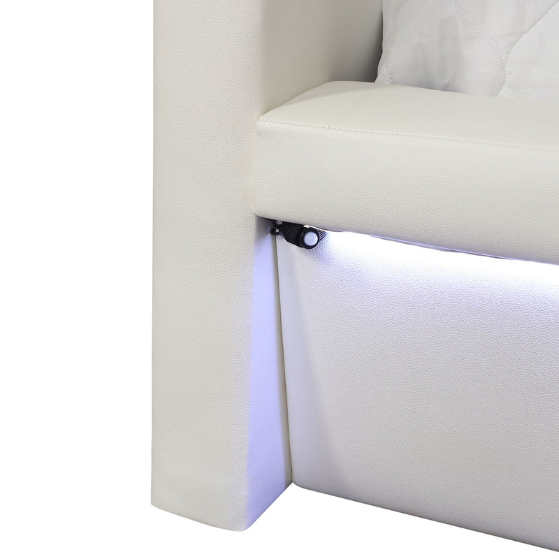 Futura - Upholstered Bed With Tall Headboard