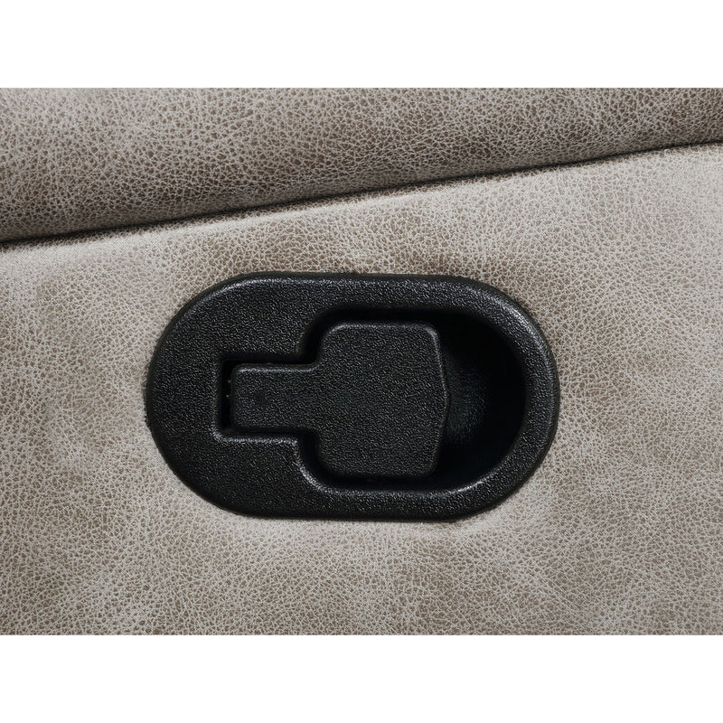 Brazelton - Glider Loveseat With Console