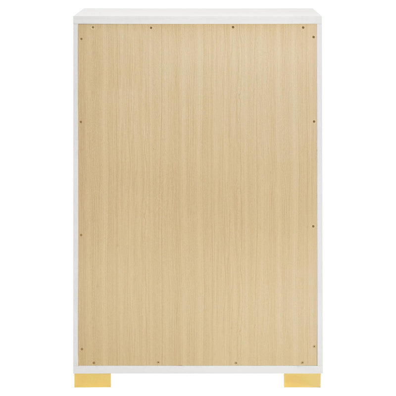Marceline 5-drawer Bedroom Chest White
