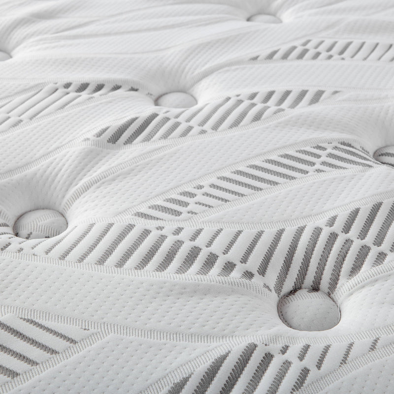 Constance - 11" Pillow Top Hybrid Mattress With Memory Foam And Open Coils