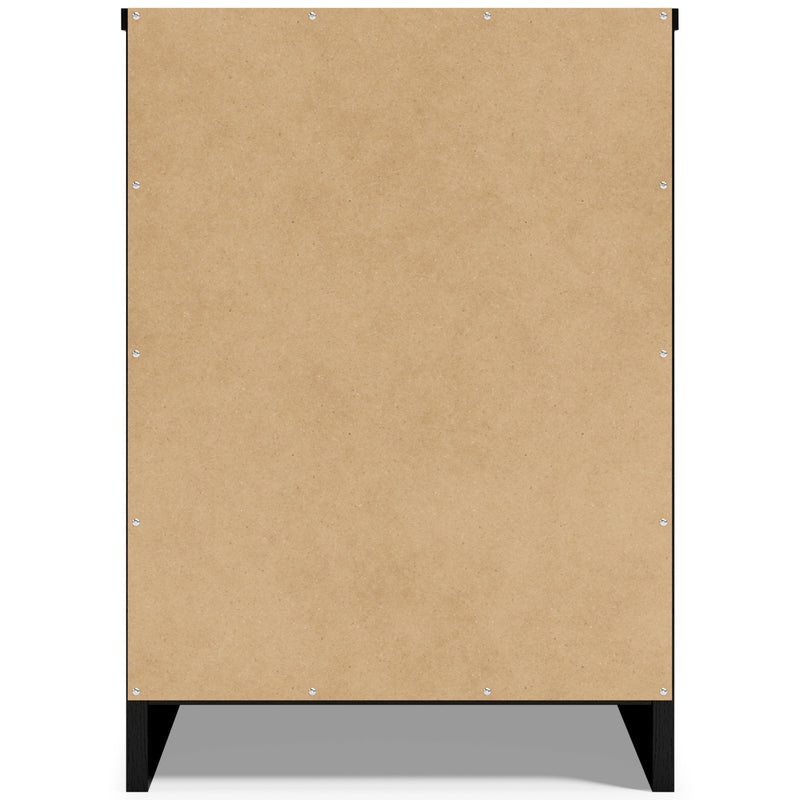 Finch - One Drawer Night Stand - Black