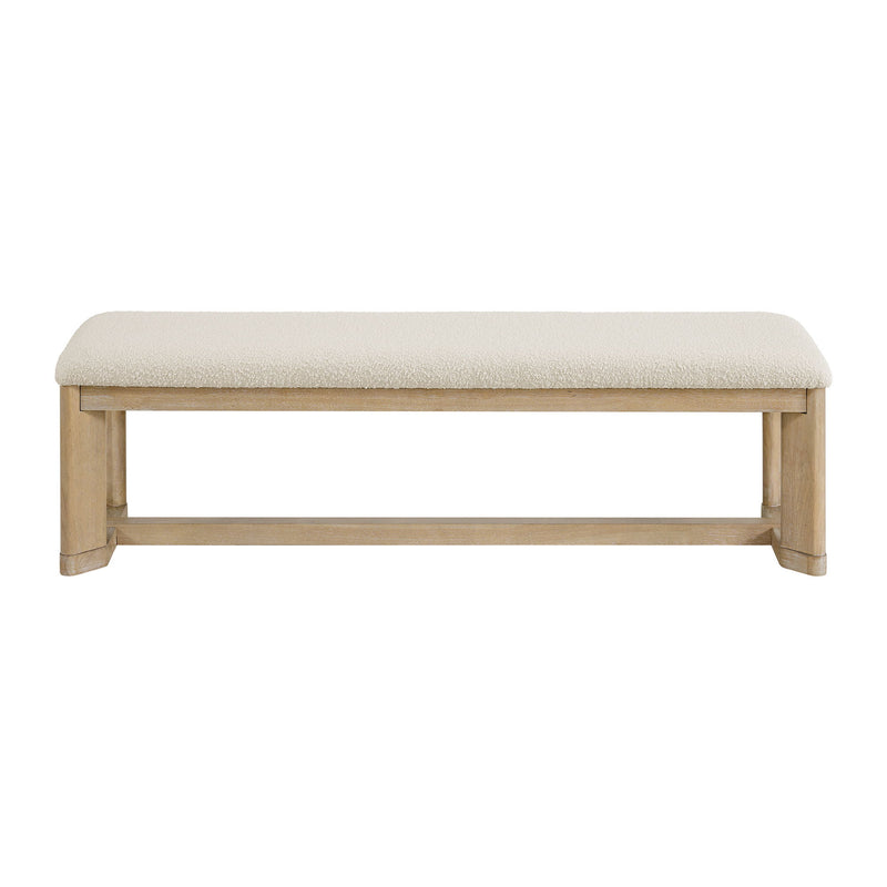 Backless Upholstered Dining Bench