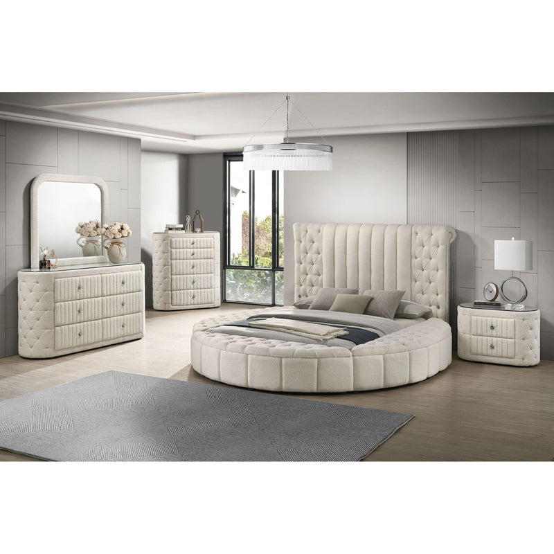 Santiago - 6 Drawer Dresser - Ivory