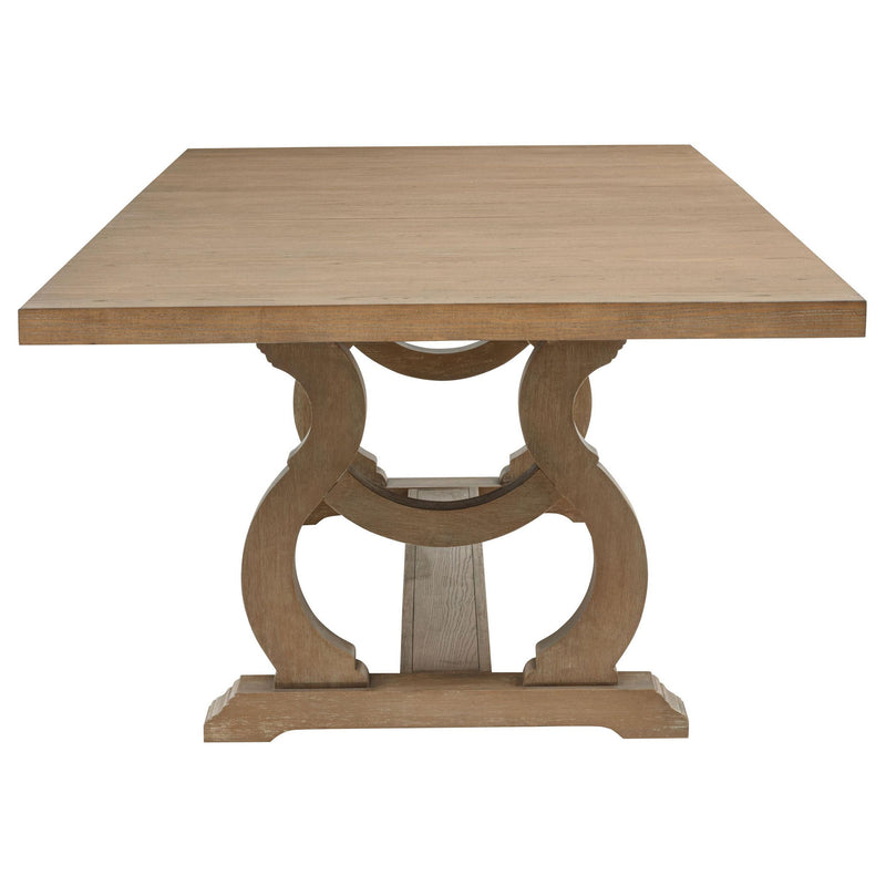Brockway 5-piece Extension Leaf Dining Set Barley Brown
